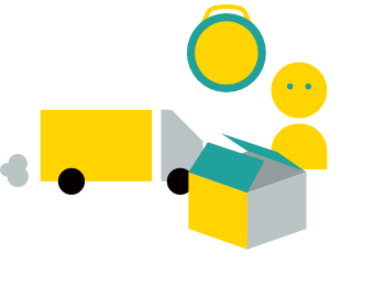 商品購入 イラスト