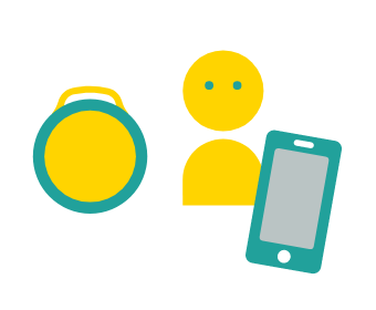 初期設定+お申し込み イラスト